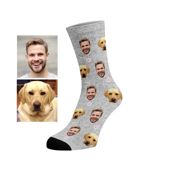 Custom Pet Owner Socks Custom Photo Socks Custom Socks Etsy