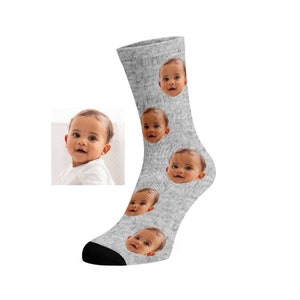 Custom Face socks - Custom Photo Socks, Custom Socks, Personalise Socks, Custom Printed Socks, Picture Socks, funny socks, Fathers Day Gift