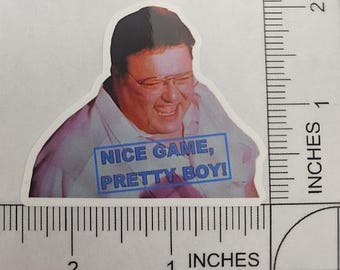 Seinfeld Newman Pretty Boy Keith Hernandez Mets Waterproof Sticker Decal 2.5"x2"