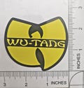 Wu-Tang Clan Glossy Waterproof Vinyl Sticker decal Logo 3"x2.5" Wu Tang product logo