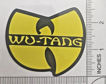 Wu-tang Clan Glossy Waterproof Vinyl Sticker Decal Logo 3