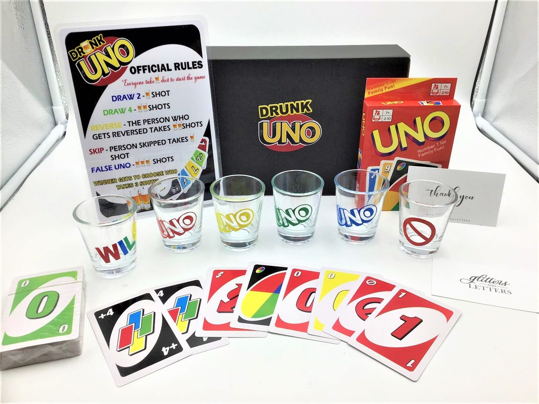 Drunk Uno  Drinking games for parties, Teen party games, Drinking games