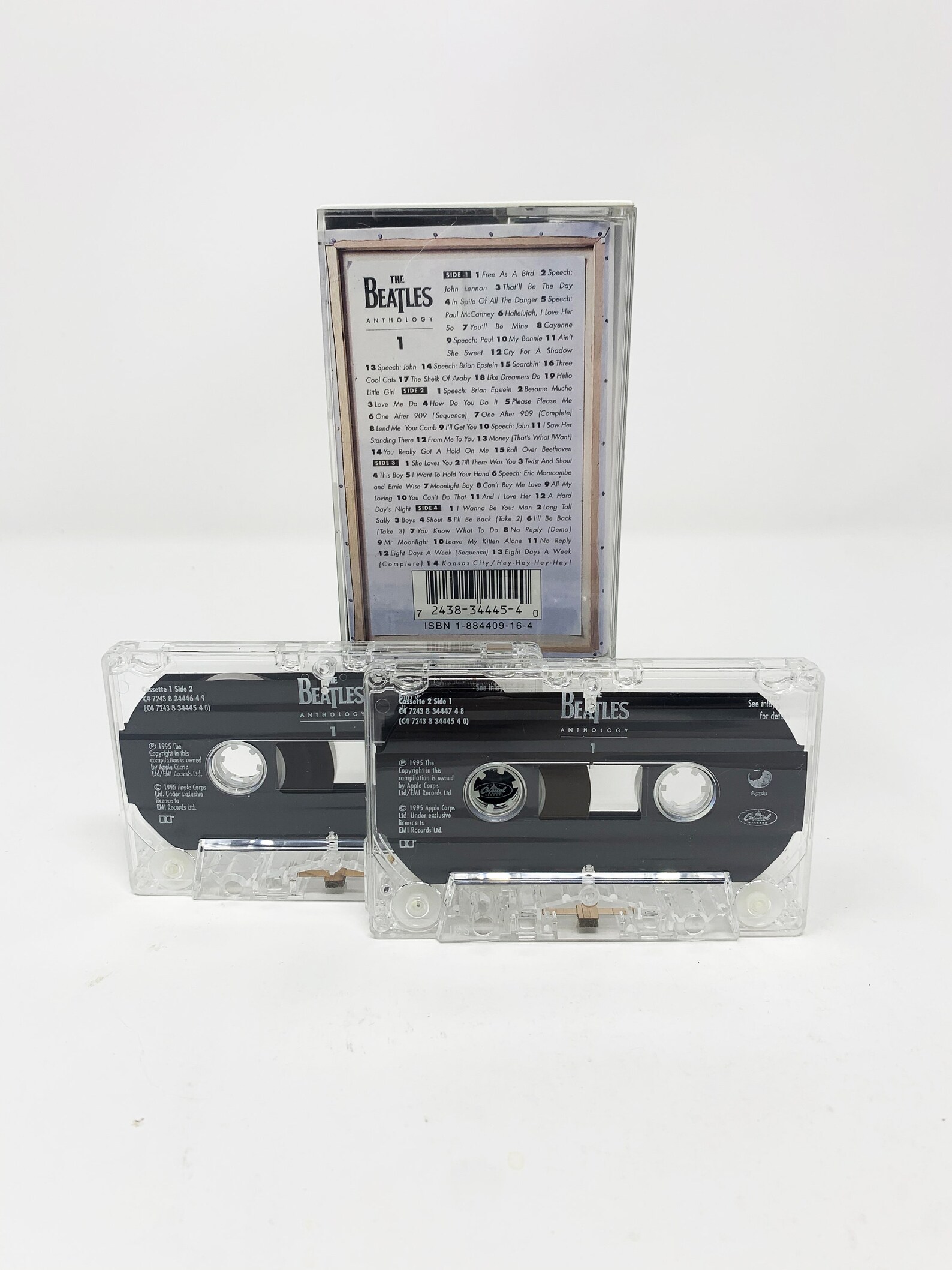The Beatles Anthology Cassette Tape Set of 2 Tapes Capital Etsy