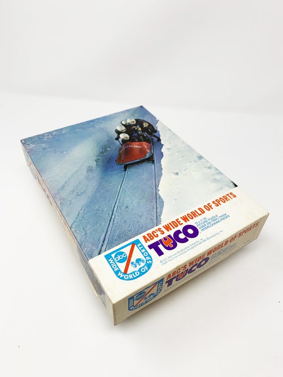 Toboggan Puzzle ABC Wide World of Sports 250 Piece Puzzle Etsy