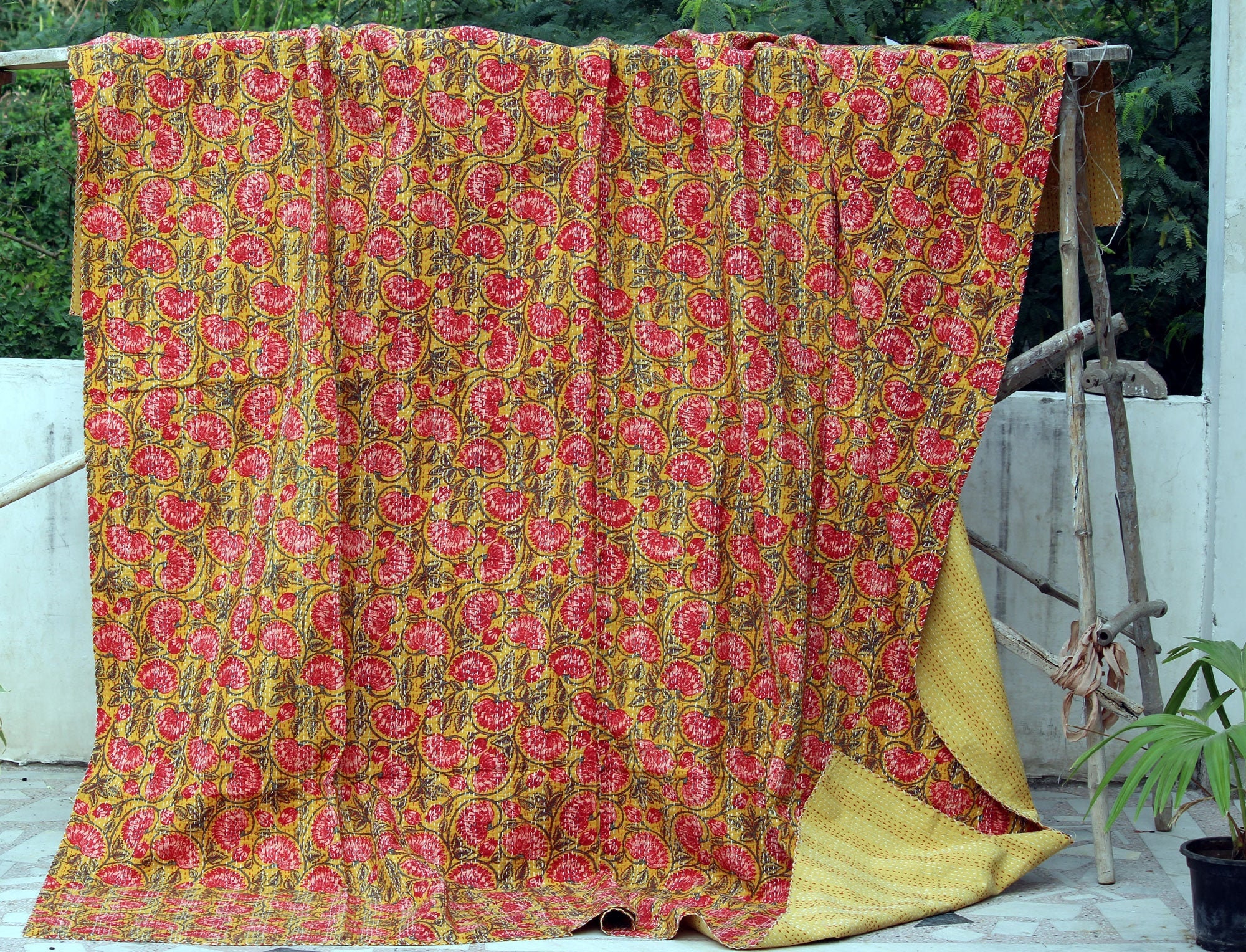 Hand Block Print Quilting Fabric Quilting Fabric Cotton Etsy