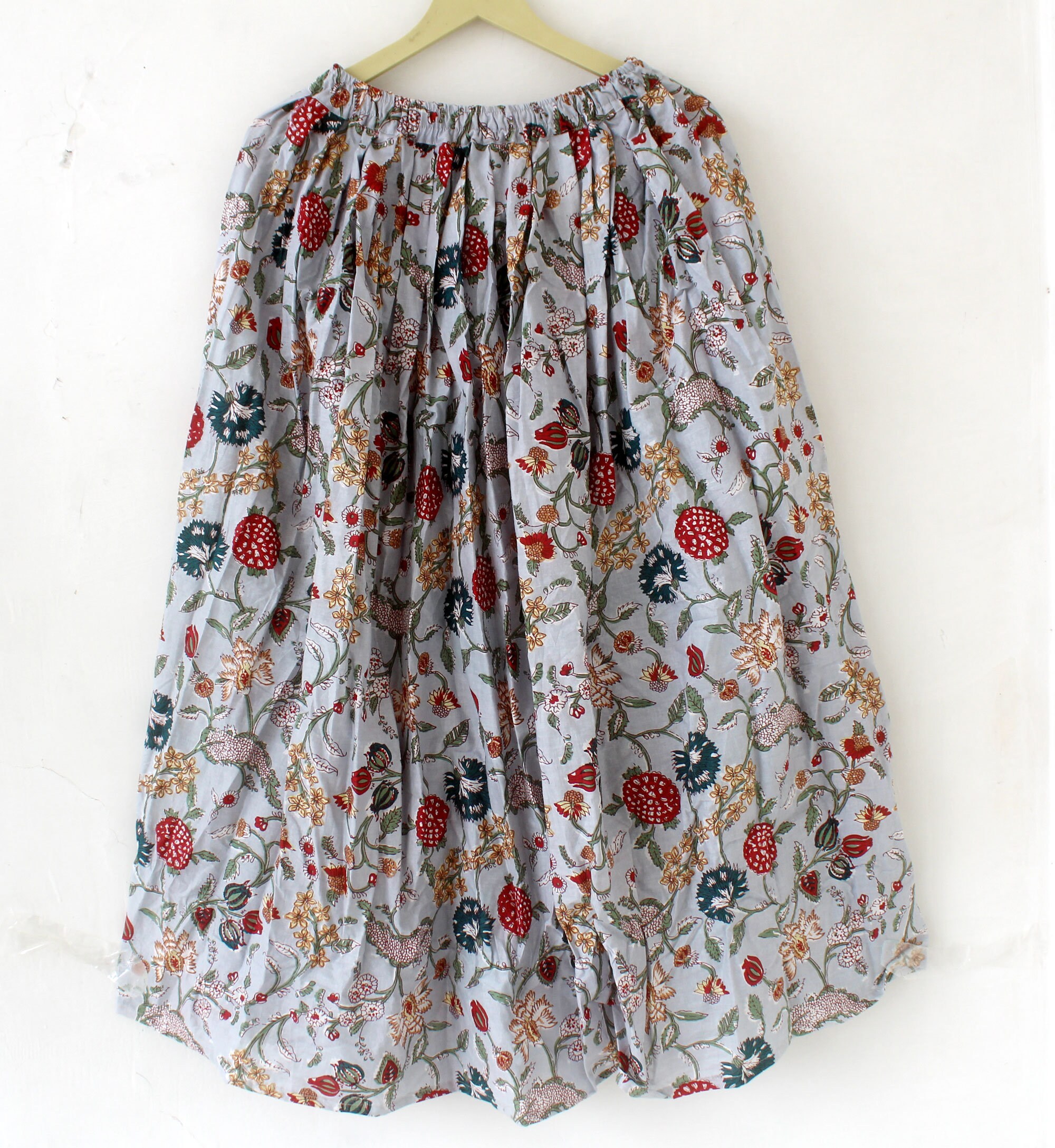 Summer Skirt Summer Cotton Skirt Womens Clothing Full Etsy