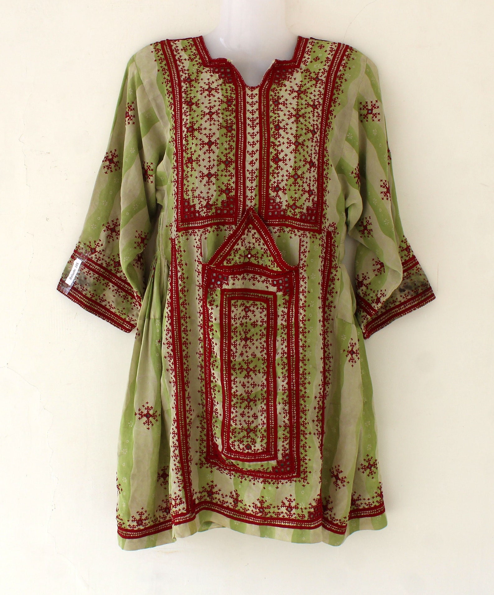 Afghan Dress Banjara Dress Boho Top Mirror Work Vintage | Etsy
