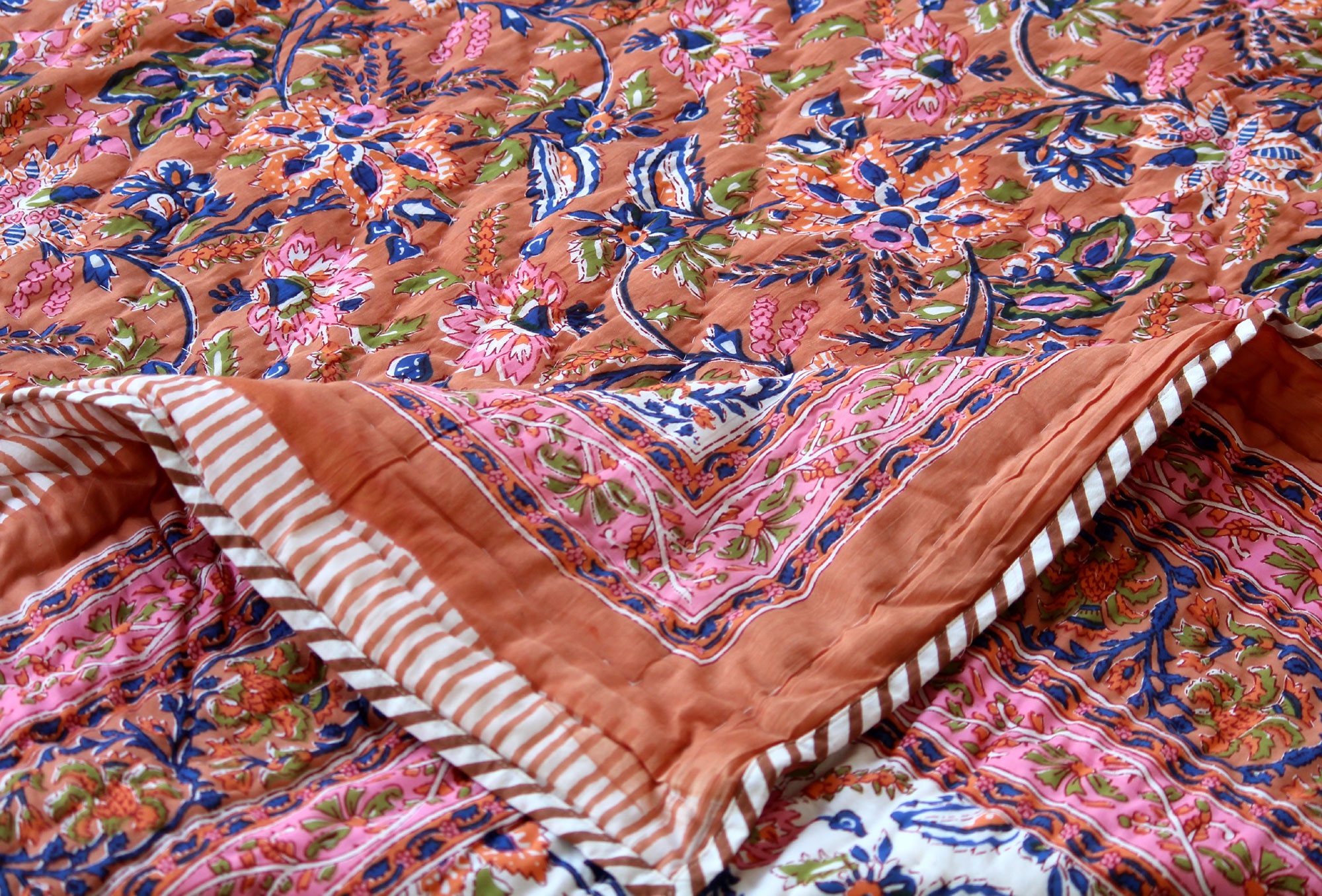 Cotton Razai Jaipur Rajai Jaipuri Famous Quilt Block Etsy