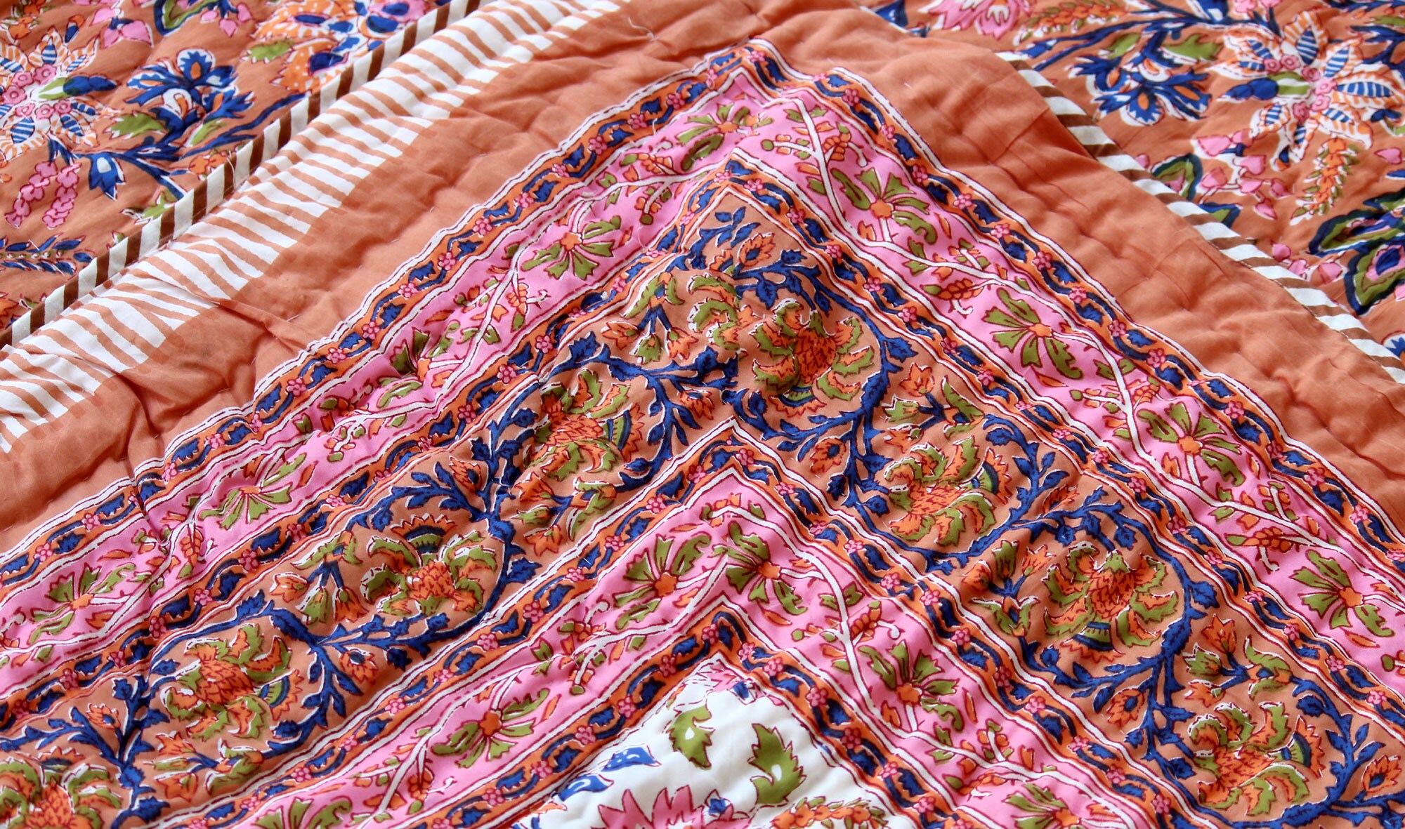 Cotton Razai Jaipur Rajai Jaipuri Famous Quilt Block Etsy