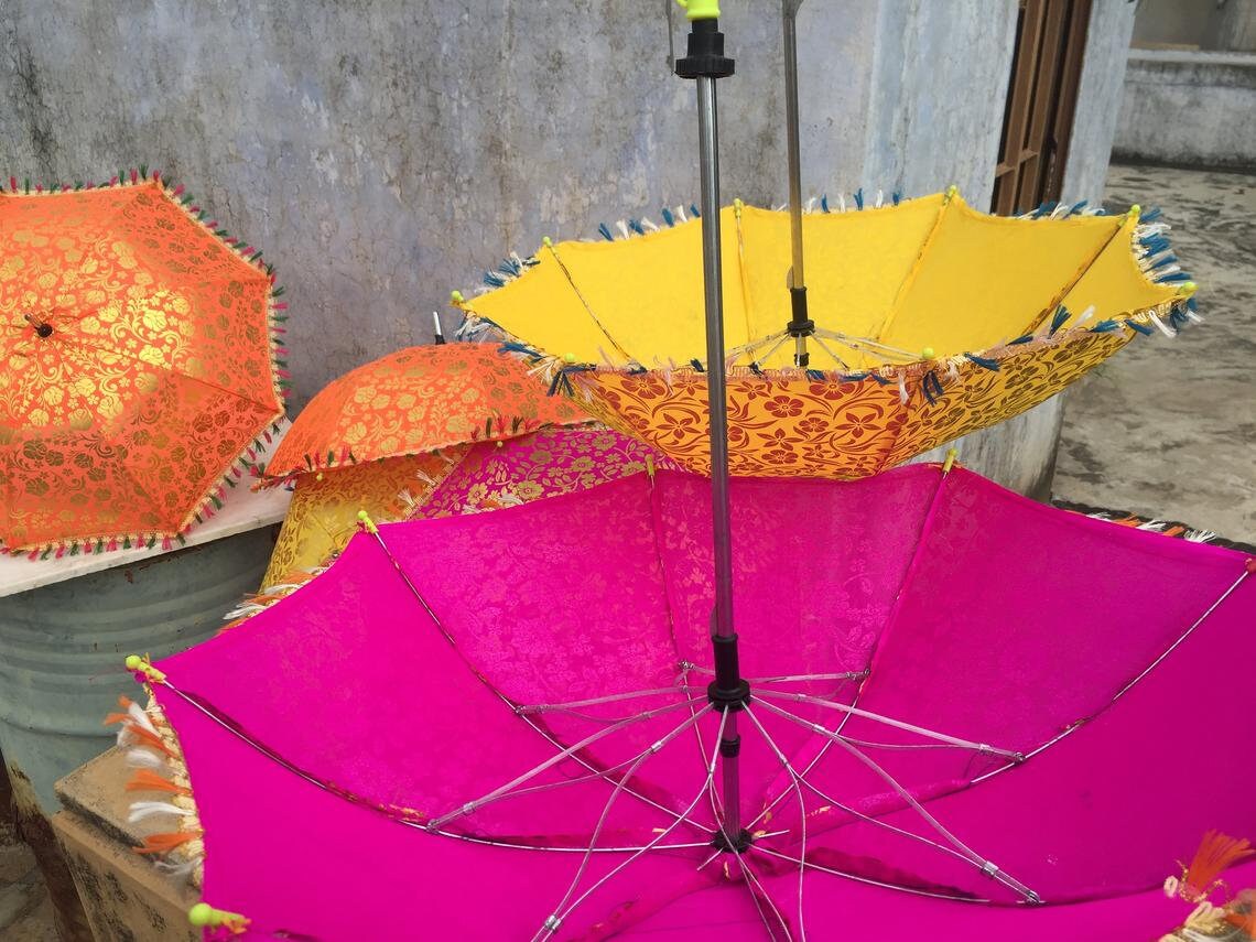 Wholesale Lots Indian Umbrella Decoration Umbrellas Etsy