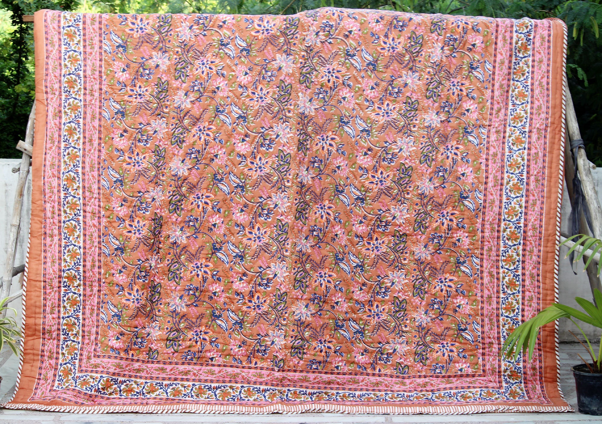 Cotton Razai Jaipur Rajai Jaipuri Famous Quilt Block Etsy