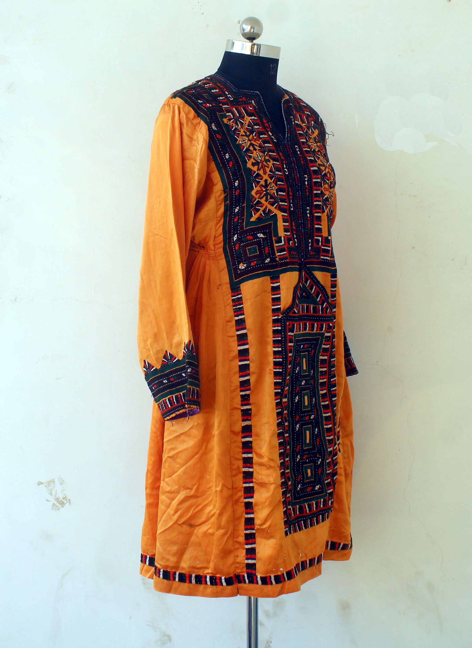Vintage Banjara Dress Mirror Work Tribal Dress Handmade | Etsy