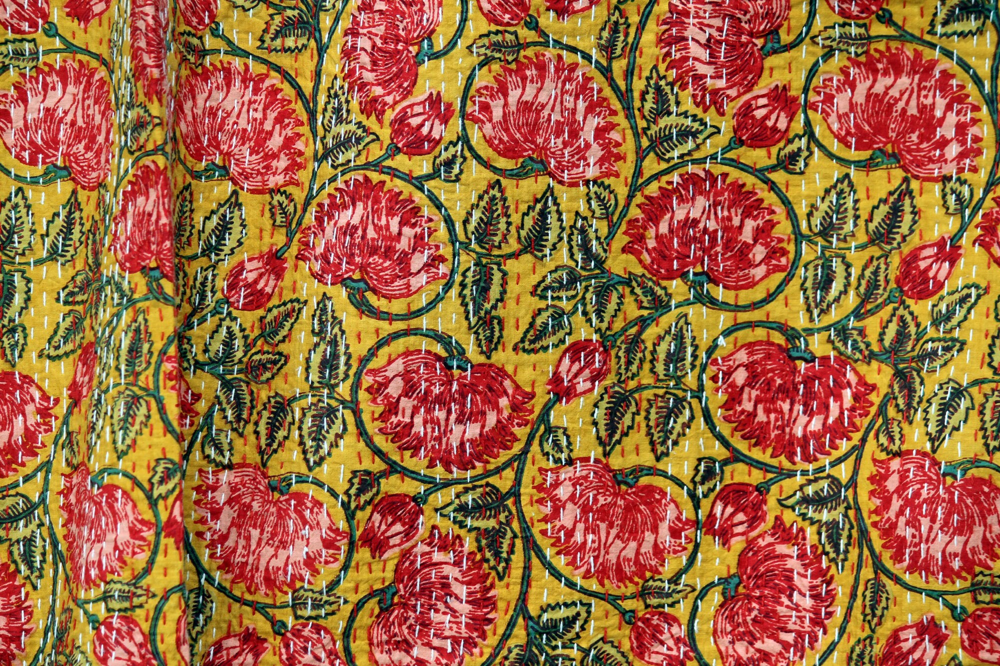 Hand Block Print Quilting Fabric Quilting Fabric Cotton Etsy