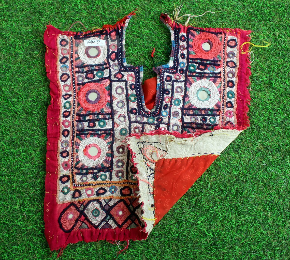 Embroidery Yoke Mirror Yoke Applique Yoke Hippie Patches Etsy