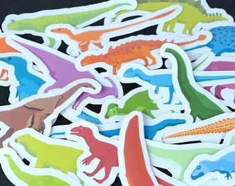 Pegatinas de dinosaurios (¡elige tu dinosaurio!)