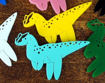 Broche de dinossauro Derpy Allosaurus
