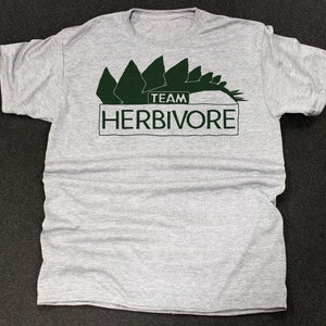 Team Herbivore Dinosaur Shirt - Unisex
