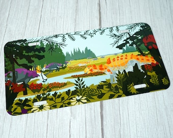 Euoplocephalus Dinosaur License Plate