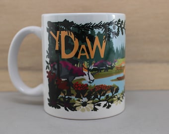 Euoplocephalus & Styracosaurus Coffee Mug
