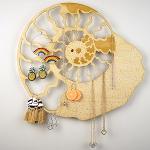 Ammonite Fossil Jewelry Holder