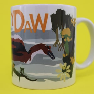 Spinosaurus Swimming Coffee Mug #2