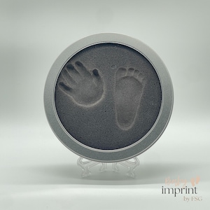 Baby Imprint tin with impression foam for hand and footprints
