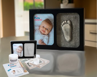 Little Memories Form and Shake plaster cast incl. picture frame "Baby Dream" with imprint foam