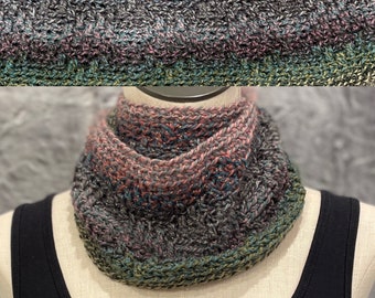 Neck warmers; cowls, scarves, multiple colors