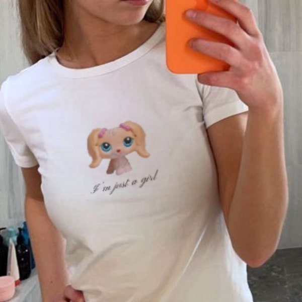 Littlest Pet Shop Graphic Printed 90s Baby Tee Retro y2k Aesthetic Tshirt for Women Girly Gift Vintage Toy Lover Gift For 2000s Kids