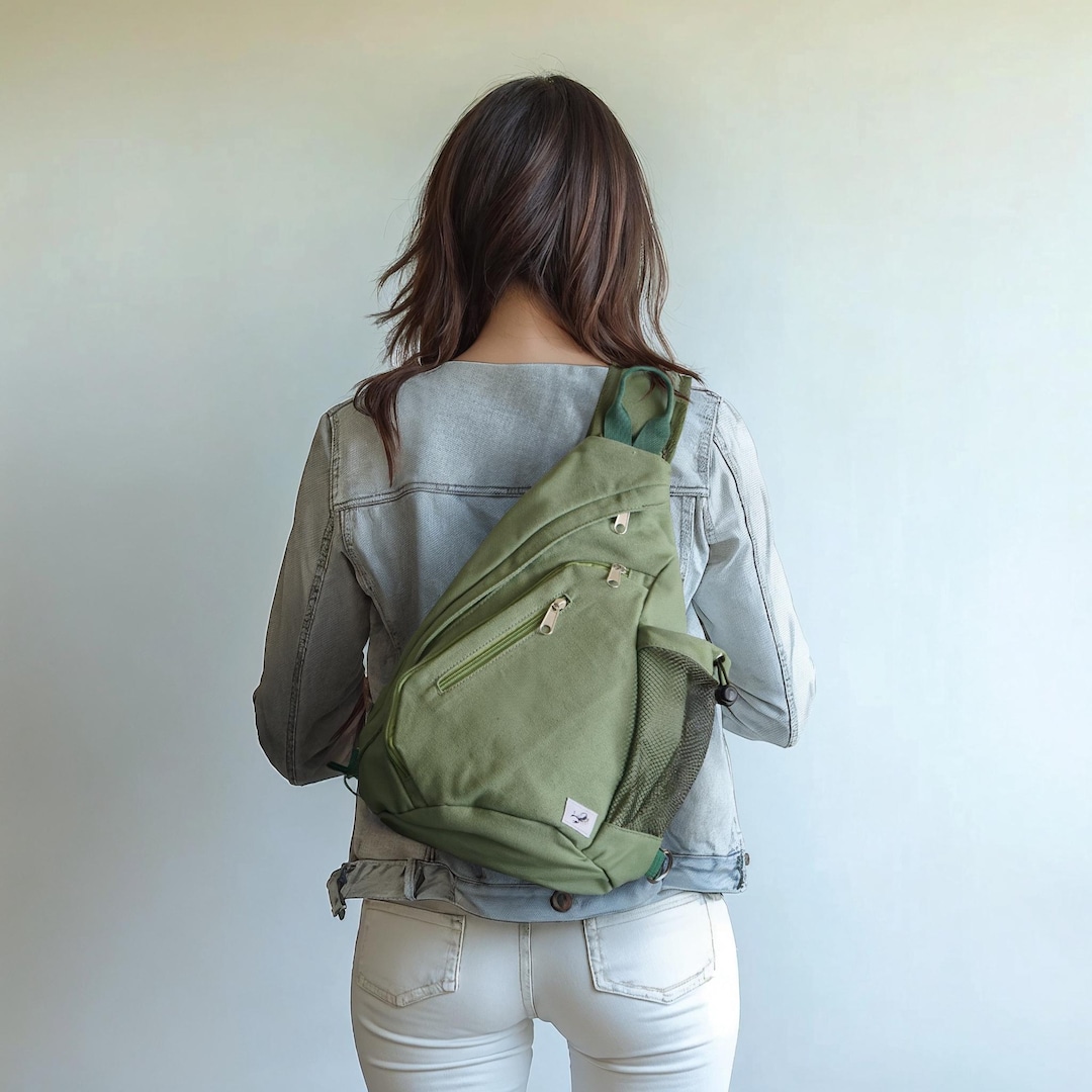 Nylon Crossbody Bum Bag - Anti-Theft Waterproof Purse With Adjustable Strap For Men & Women