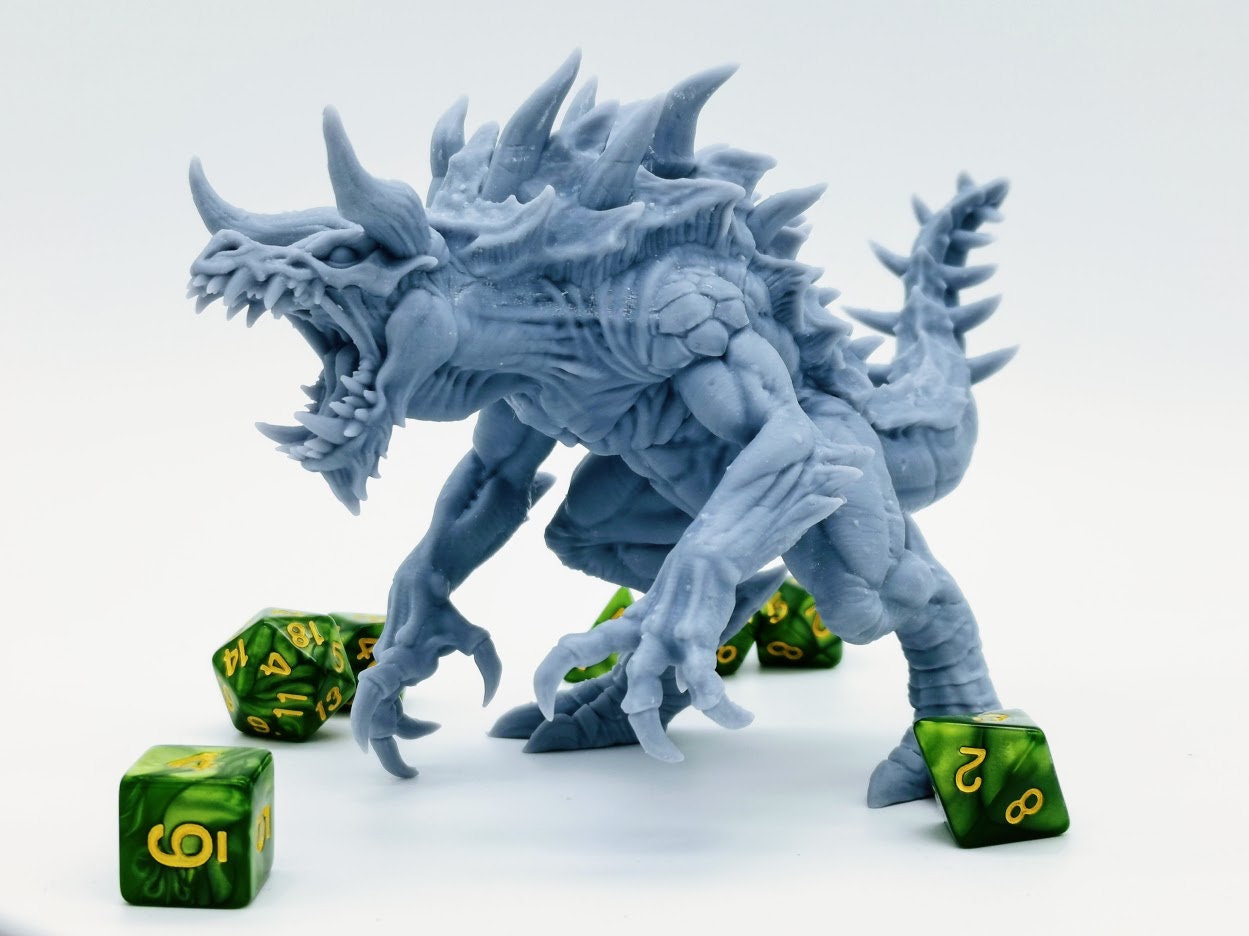 Tarrasque ideal for Dungeons and Dragons and other Tabletop Etsy