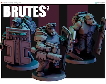 Brute Squad 2 - Red Pilgrim Miniatures