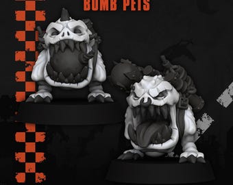 Ork Kanbustaz - Bomb Pets - Skulltown Minis