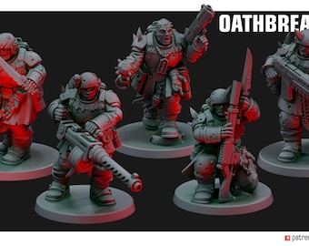 Oathbreakers - Red Pilgrim Miniatures