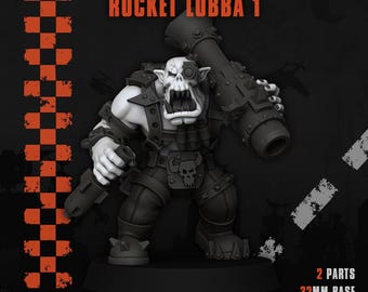 Ork Kanbustaz - Rocket Lobbaz - Skulltown Minis