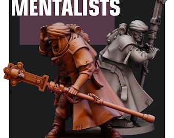 Desert Hawks Mentalists - Red Pilgrim Miniatures