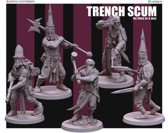 Trench Scum Miniatures - Red Pilgrim Miniatures