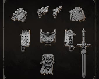 Eternal Crusaders - Ancient Armour - Greytide Studio - Kitbash Kit