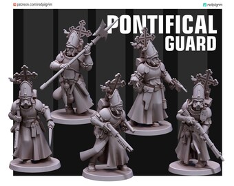 Pontifical Guard - Red Pilgrim Miniatures