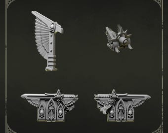 Eternal Pilgrims - Motorbike Kit - Greytide Studio - Kitbash Kit