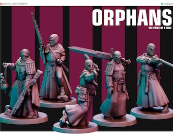 Trench Crusade Orphans - Red Pilgrim Miniatures