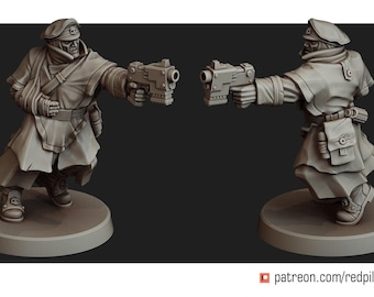 Commissar - Red Pilgrim Miniatures