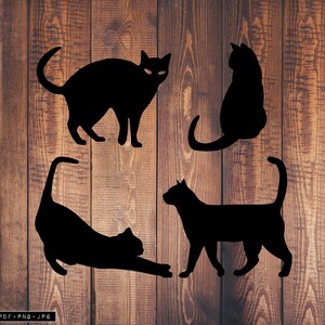 Cats SVG Bundle, Cats SVG, Cat Bundle, Cat Gift, Cat Mug, Cat T-shirt, Custom Gift, Cat Lovers, Svg Files, Iron On Transfer, Cricut, Vinyl