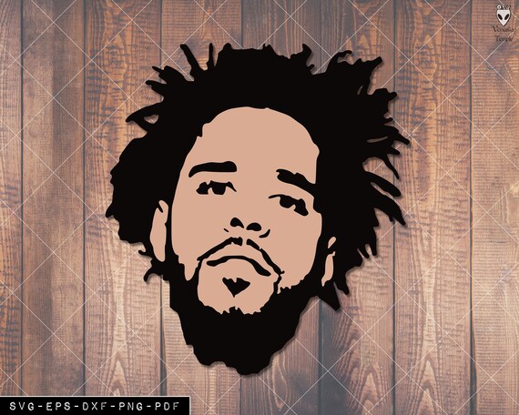 J Cole Svg Png Eps Iron On transfers J Cole T-shirt Rap | Etsy