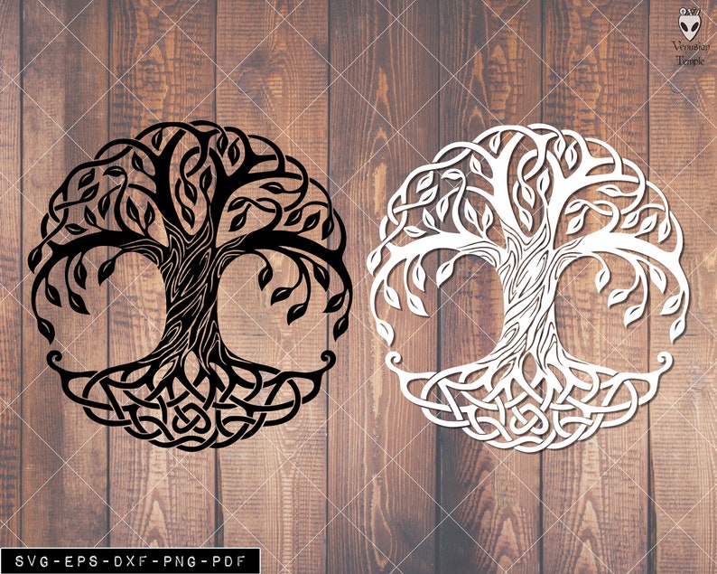 Tree of Life SVG the Tree of Life Vector Svgs Vinyl Iron - Etsy UK