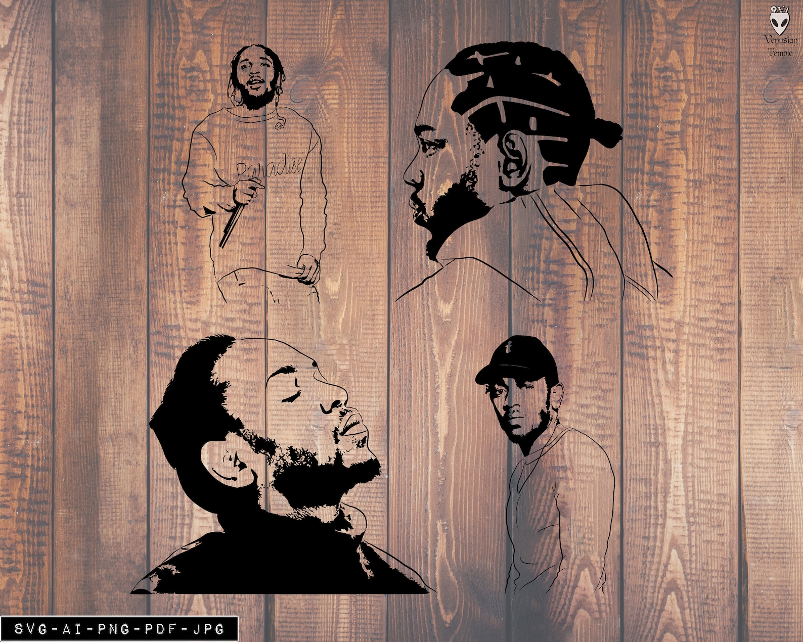 Kendrick SVG & PNG Bundle Kendrick T-shirt Rappers Svgs - Etsy UK