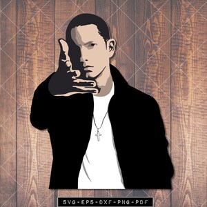 Eminem Svg, Png, T-shirt ontwerpen, Rap, Rap Lovers, Iron On Transfer, Adobe Illustrator, Custom Gift, Eminem Poster, Eminem Mok, Eminem Masker