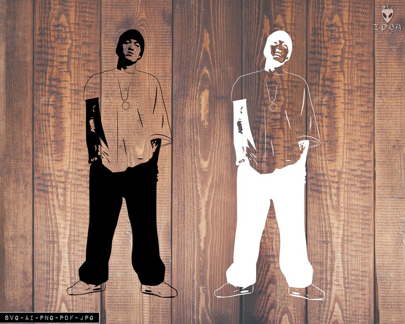 Download Eminem SVG Bundle Eminem SVG Rappers SVG Rap Clip Art | Etsy