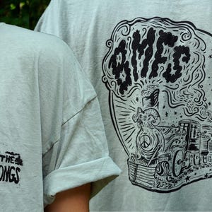 Here For the Train Songs - Billy Strings Train T-Shirt, BMFS Train Bluegrass T