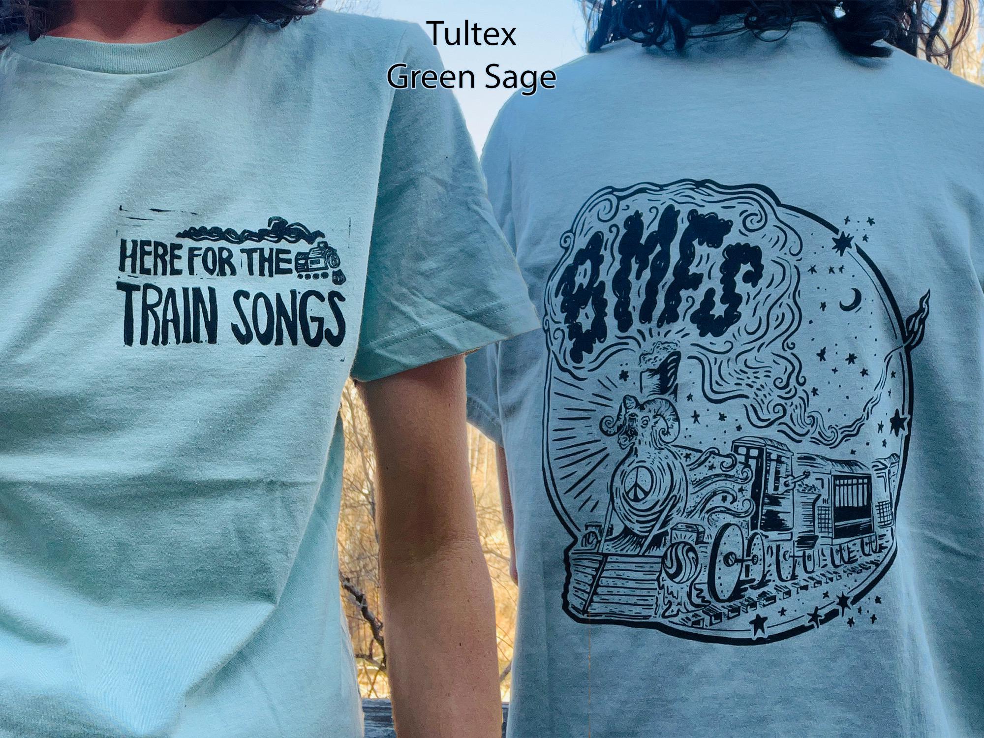 Billy Strings Train T-shirt: Hand-screened BMFS Goat Train Design